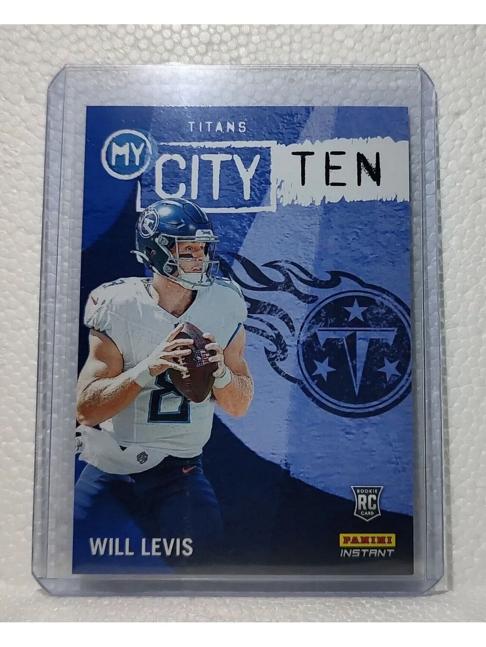 Will Levis 2023 Panini NFL #12 My City Football Card Tennessee Titans 1/344